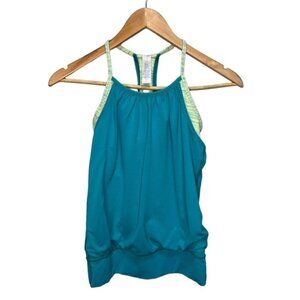 Lululemon Ivivva Green Tank Top Size 10